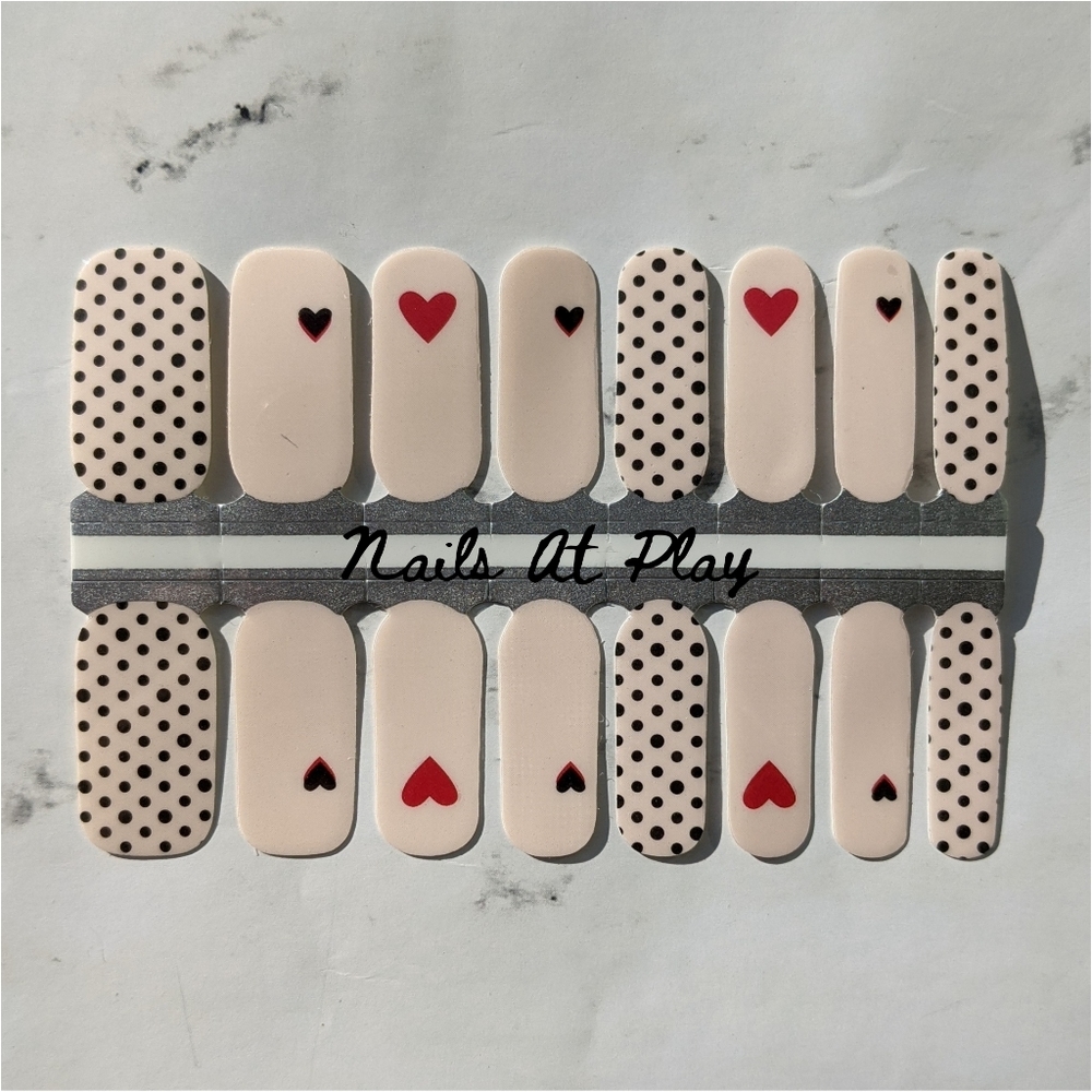 5 for $15 Nail Wraps- Heart...